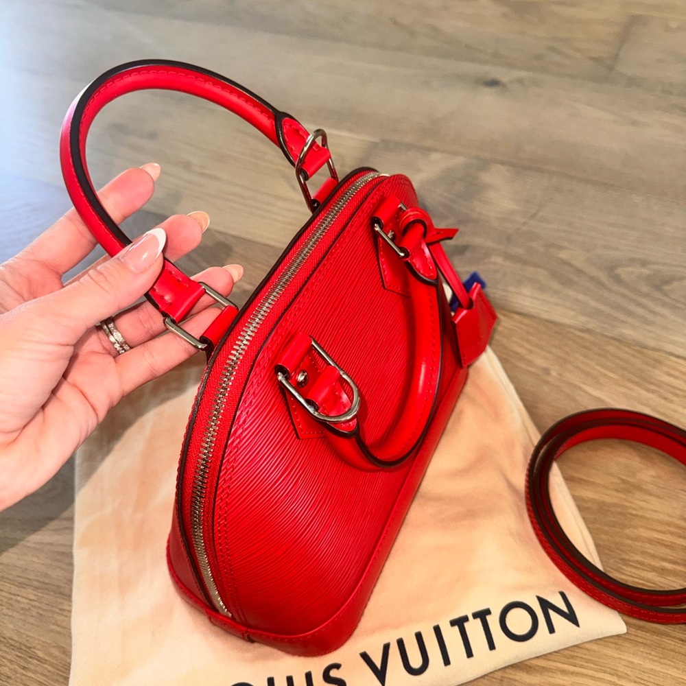 Louis Vuitton Alma BB Epi Leather Poppy Red - Picture 6 of 12